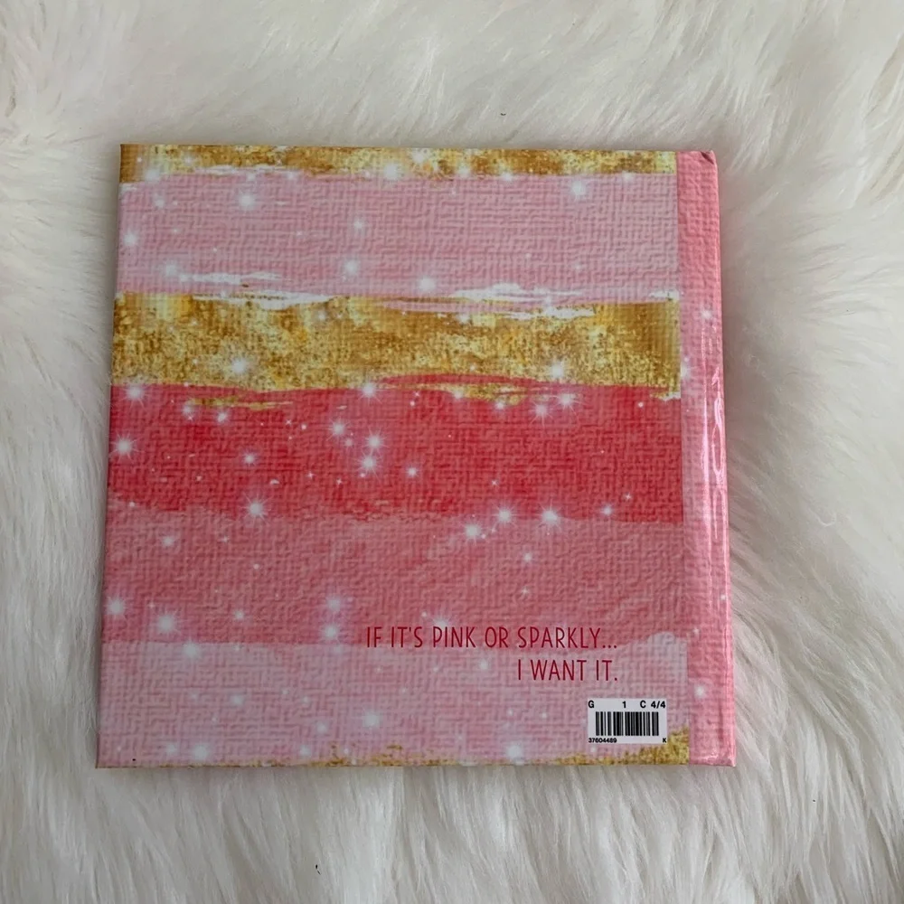 8x8 Address Planner Book Hibiscus Pink Gold